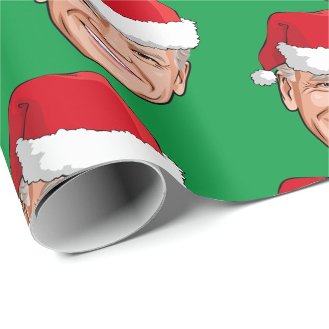 Joe Biden jul Presentpapper (Rullad Hörn)