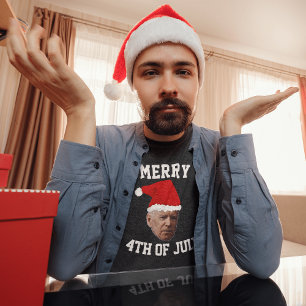 JOE BIDEN JULKLAPPAR ROLIGA T-SHIRTAR TRÖJOR