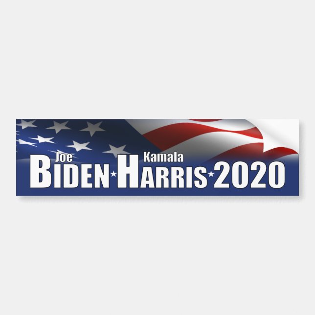Joe Biden & Kamala Harris 2020 Bildekal (Framsidan)