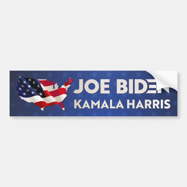 Joe Biden Kamala Harris 2020 Bildekal (Framsidan)