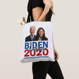 Joe Biden Kamala Harris 2020 Coola Kampanj Tote Tygkasse