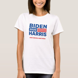 Joe Biden Kamala Harris 2020 Dam Kampanj Rally T Shirt