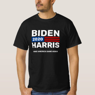 Joe Biden Kamala Harris 2020 Kampanj Black Rally T Shirt