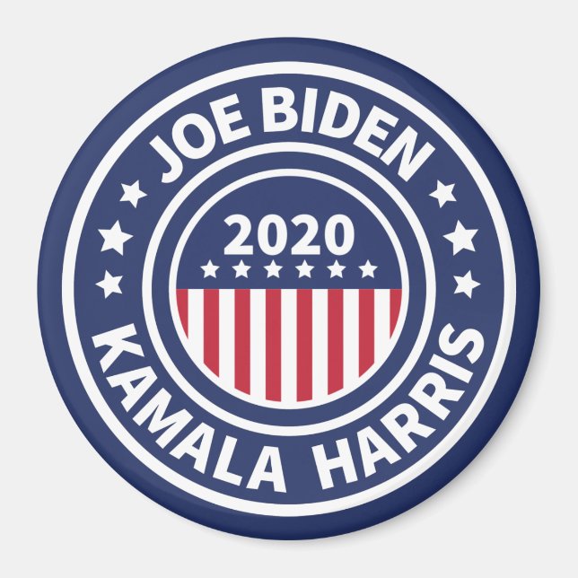 Joe Biden Kamala Harris 2020 Magnet (Framsidan)