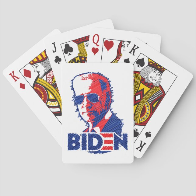 Joe Biden Kamala Harris 2020 US-Vice Casinokort (Baksidan)
