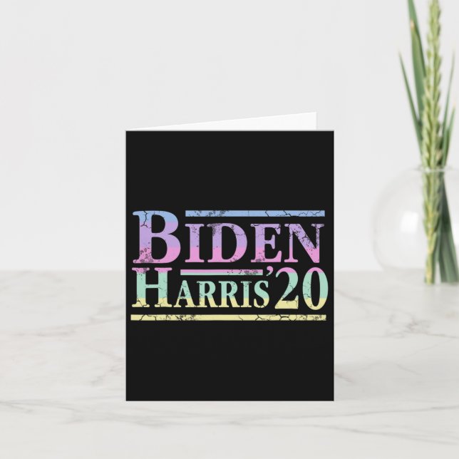 Joe Biden Kamala Harris 2020: Valets anti-trump Kort (Framsida)
