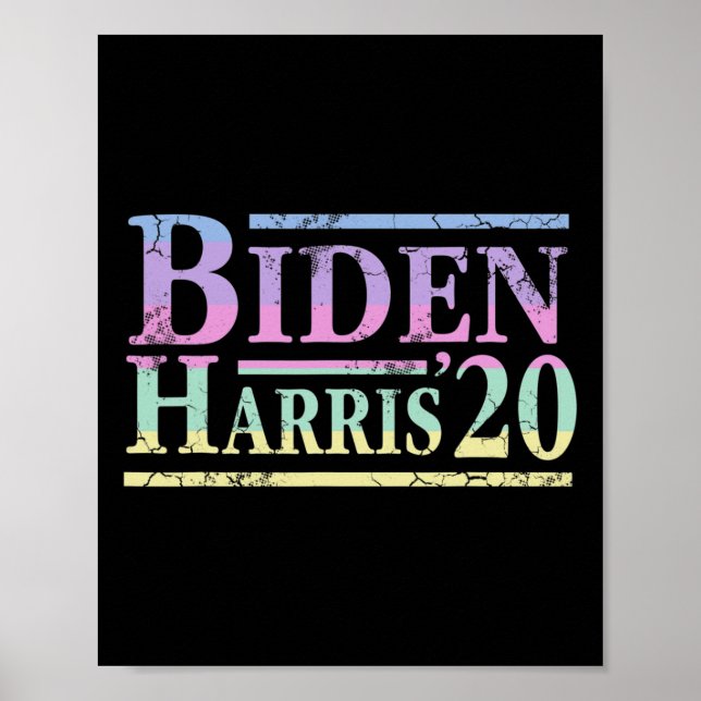 Joe Biden Kamala Harris 2020: Valets anti-trump Poster (Framsidan)