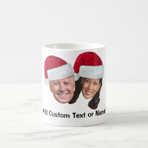 Joe Biden Kamala Harris 2020 w/Santa Hats Kaffemugg