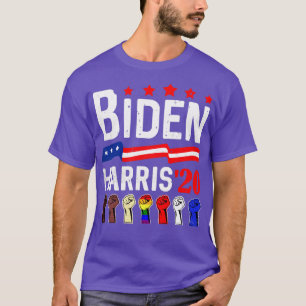 Joe Biden Kamala Harris Anti Racism LGBT Support T Shirt