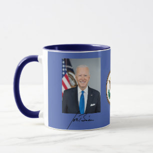 Joe Biden & Kamala Harris Officiell Porträtt Mugg
