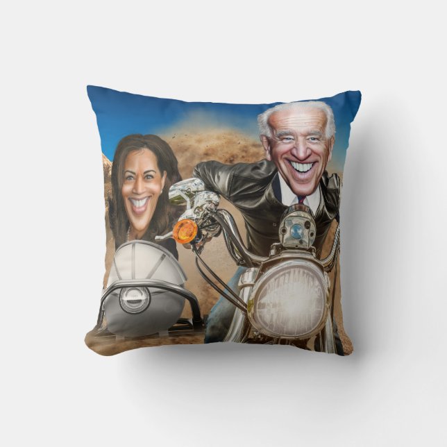 Joe Biden, Kamala Harris Ridin' till Vita huset Kudde (Framsida)