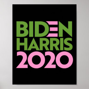 Joe Biden Kamala Harris Val Demokrater Anti Trump Poster