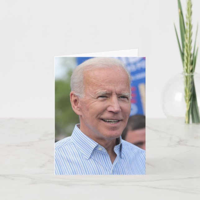 Joe Biden Kort (Framsida)