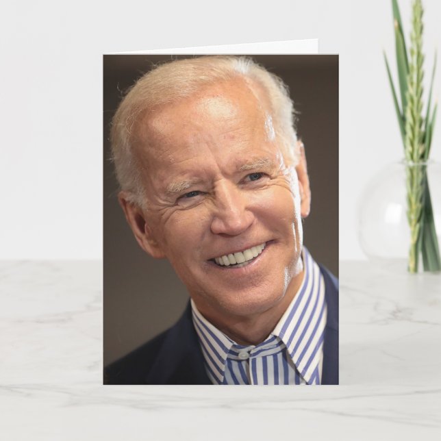 Joe Biden Kort (Framsida)