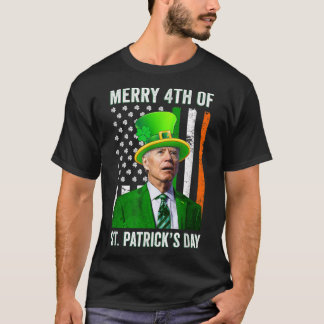 Joe Biden Leprechau, 4:e St. Patrick-dagen T Shirt