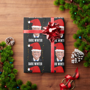 JOE BIDEN MÖRK WINTER FUNNY CHRISTMAS WRAPPPPING P PRESENTPAPPER