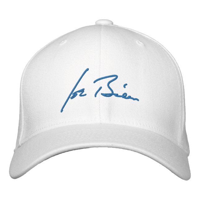 JOE BIDEN NAMNTECKNING BRODERAD KEPS (Framsida)