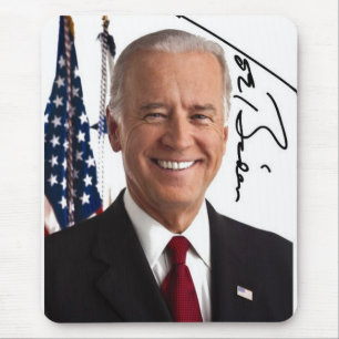 Joe Biden Namnteckning Mousepad Musmatta