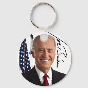 Joe Biden Namnteckning nyckelkedja Nyckelring
