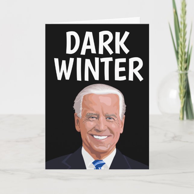 JOE BIDEN NEW YEAR GREETDS CARDS HELGKORT (Framsida)