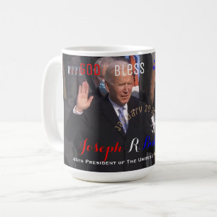 Joe Biden Oath of Office Inviguration Day 2021 Kaffemugg