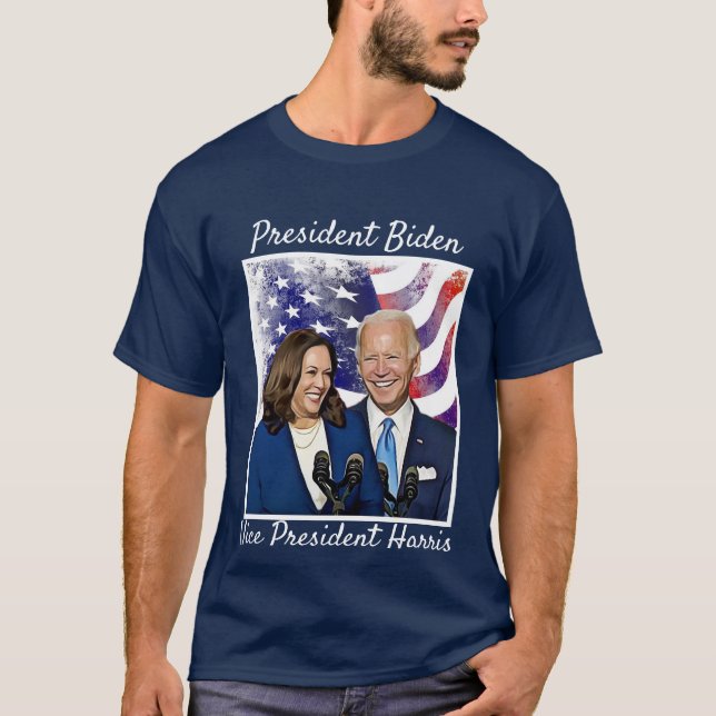 Joe Biden och Kamala Harris 2020 T Shirt (Framsida)