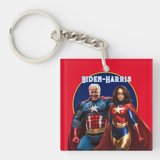 Joe Biden och Kamala Harris as Superheros (Framsidan)