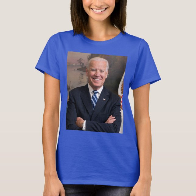 Joe Biden Officiell Porträtt, ZSSG Women's Tee (Framsida)