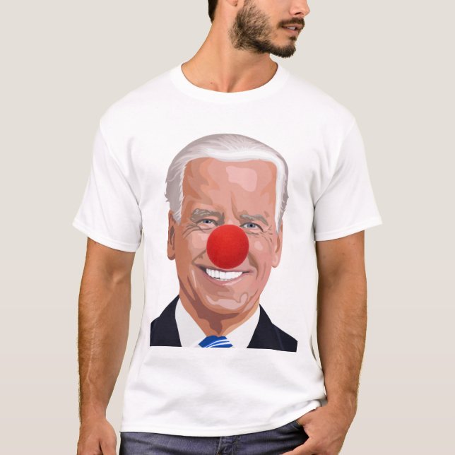 JOE BIDEN ONDSKAPSKLÄNINGS-T-SHIRTS TRÖJOR (Framsida)