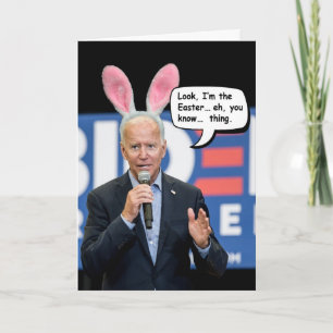 Joe Biden Påsk Card Helgkort
