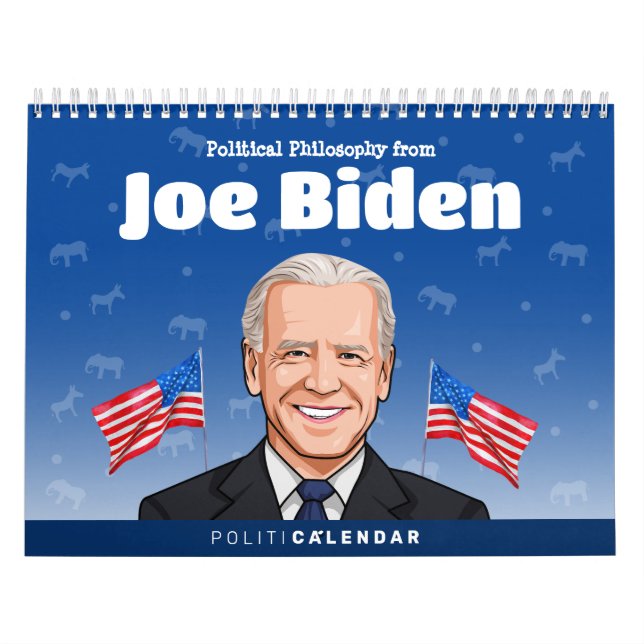 Joe Biden politiska filosofi Kalender (Omslag)