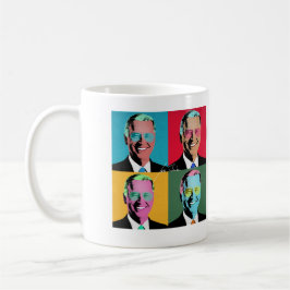 JOE BIDEN Pop Art Aviators Kaffemugg