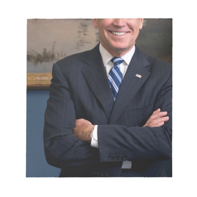 Joe Biden Porträtt Anteckningsblock (Framsida)