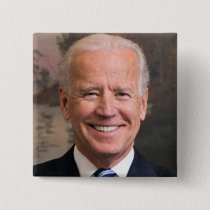 Joe Biden Porträtt Photo Knapp