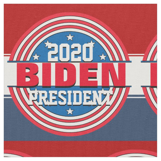 Joe Biden President 2020 Tyg (Närbild)