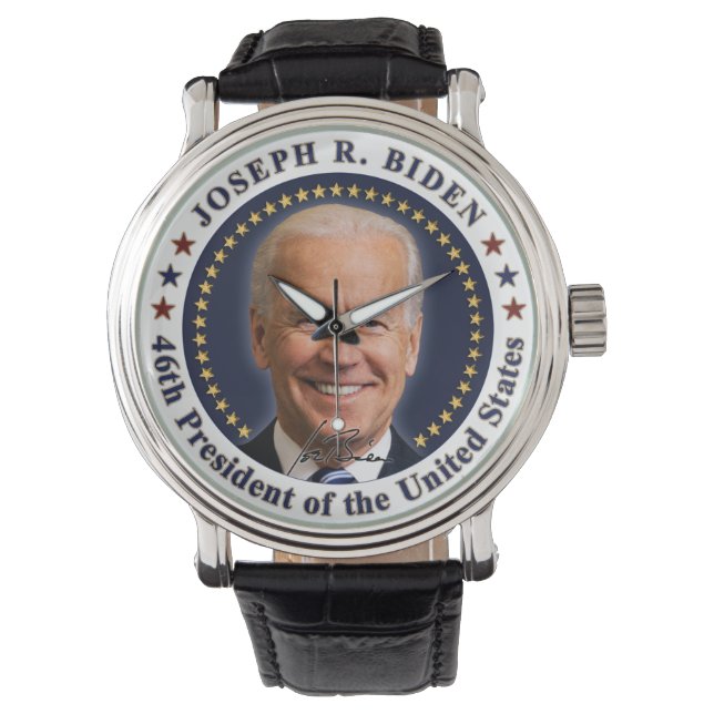 Joe Biden President Inauguration Day Minnesgåva Armbandsur (Framsida)