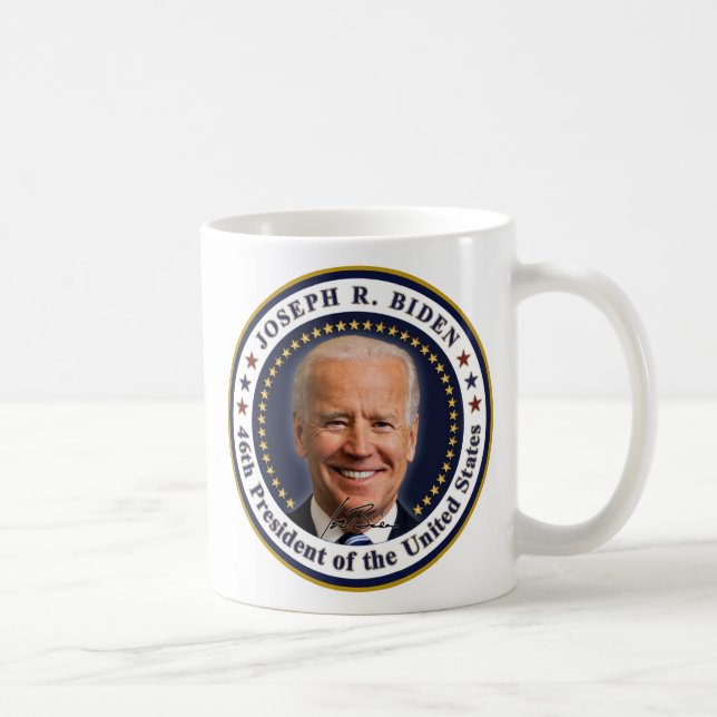 Joe Biden President Invigningsdag Souvenir Kaffemugg (Höger)