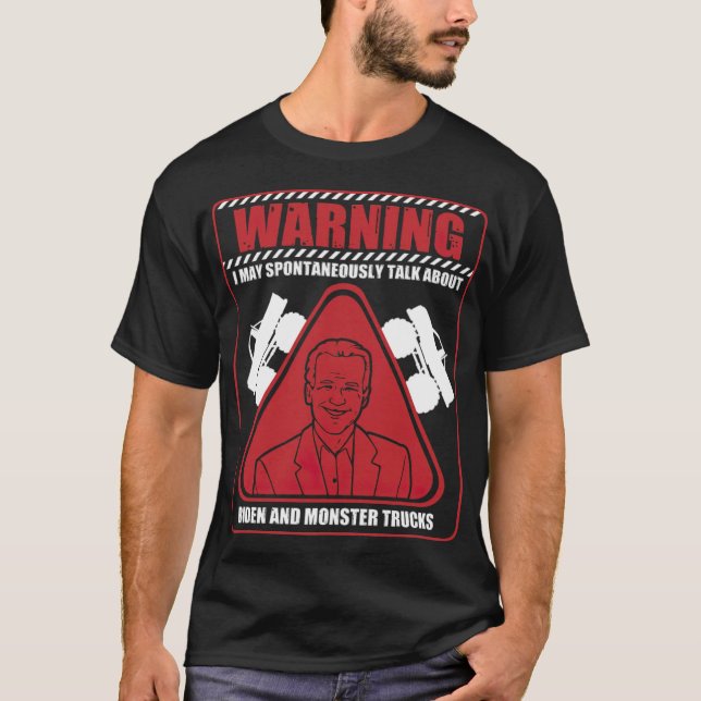 Joe Biden President Monster från buddhist T Shirt (Framsida)