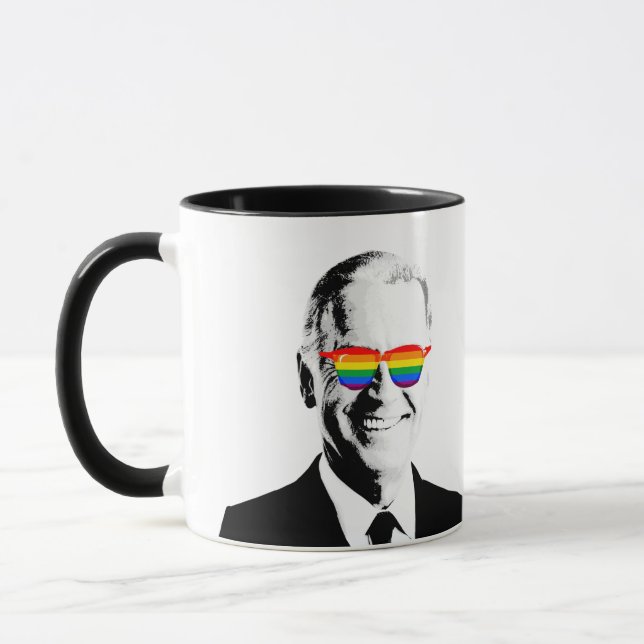 Joe Biden Pride Mugg (Vänster)