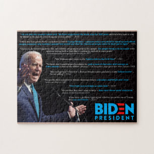 Joe Biden Quotes på Tävling Pussel