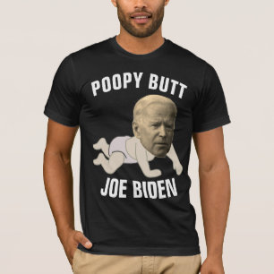 JOE BIDEN ROLIGT POPY ÄNDA Mörka T-Shirts