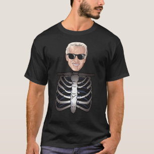 Joe Biden Skeleton President Biden Halloween T Shirt
