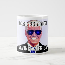 Joe Biden som Mörk Brandon Giant Coffee Mugg Jumbo Mugg