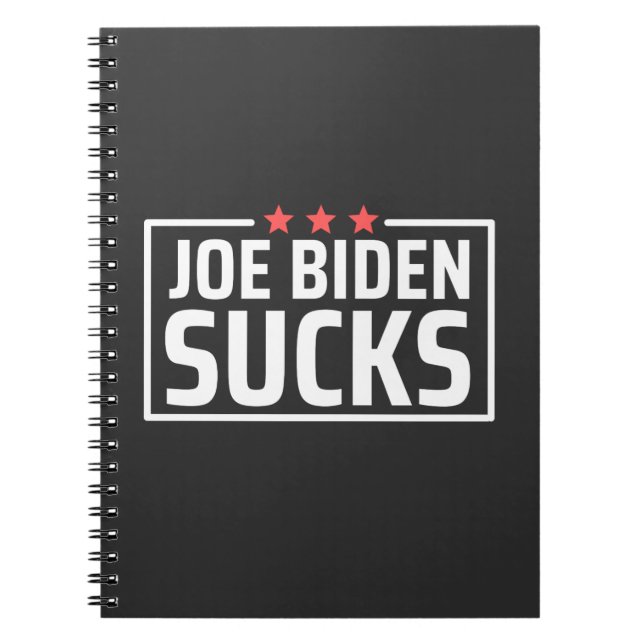 joe Biden Sucks Anteckningsbok (Framsidan)