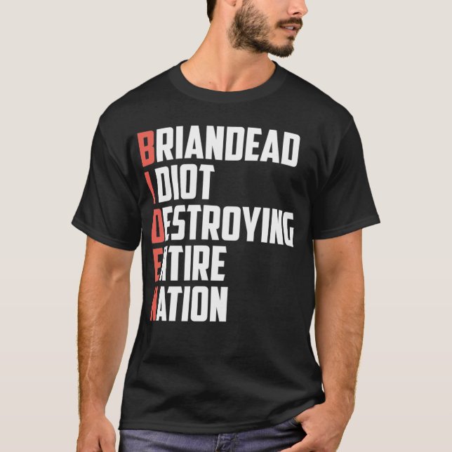 Joe Biden Sucks, en lustig demokratisk antipreside T Shirt (Framsida)