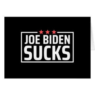 joe Biden Sucks Hälsningskort