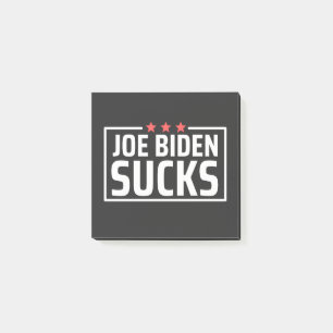 joe Biden Sucks Post-it Block