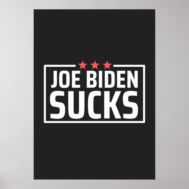 joe Biden Sucks Poster (Framsidan)