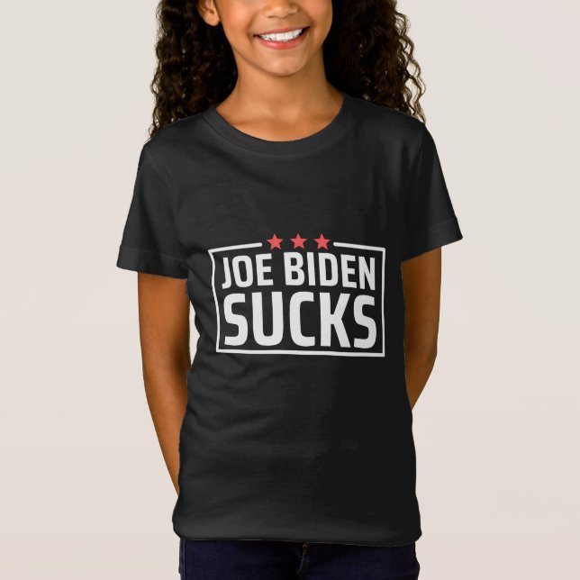 joe Biden Sucks T Shirt (Framsida)