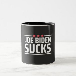 joe Biden Sucks Två-Tonad Mugg